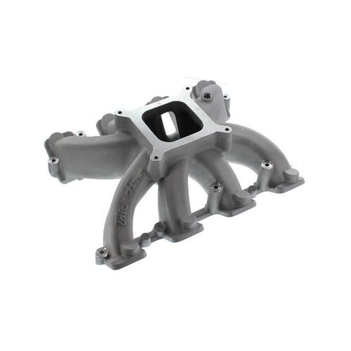 Trick Flow Intake Manifold, Carbureted, R-Series, Aluminum, Single Plane, 4150-Style Square Bore Flange, GM LS3, Each