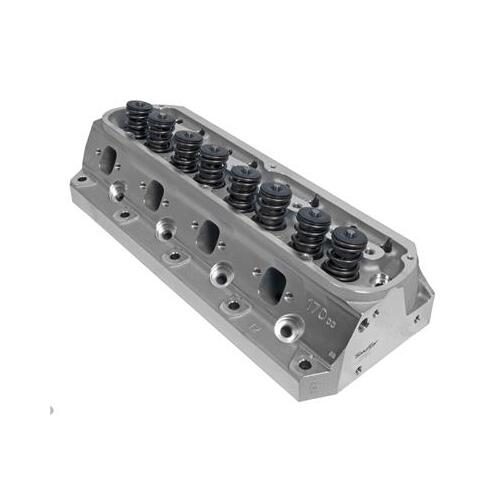 Trick Flow Cylinder Head, Twisted Wedge® 170, Fast As Cast®, Assy, 58cc Chamber, 1.46" Sp., For Ford, Small Block, Each