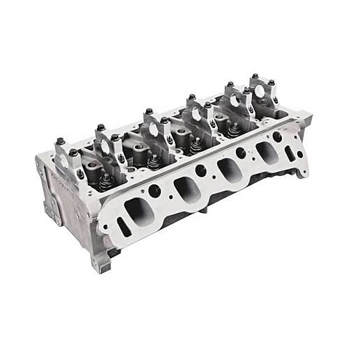 Trick Flow Cylinder Head, Twisted Wedge® 185, Fast As Cast®, Assy, 44cc Chambers, 90 Lb. Springs, For Ford 4.6/5.4L 2V, Each