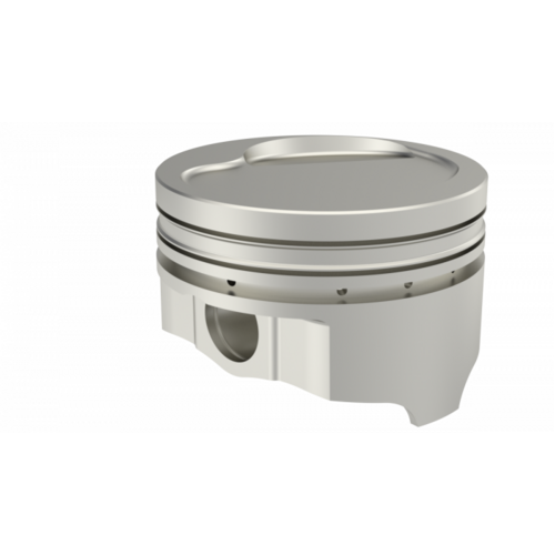 ICON Piston, 4.36 in. Bore, For Ford 460 with SCJ M6049 Heads 15cc Dish, .060 Oversized, w/ Rings, Each