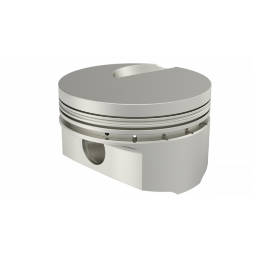 ICON Piston, 4.5 in. Bore, For Chevrolet BB, 4.500 in. Bore, For Flat Top Boosted, .060 Oversized, w/ Rings, Each