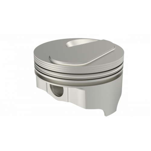 ICON Piston, 4.466 in. Bore, For Chevrolet 540 Rod 6.135 Solid Dome, -10cc 1V, .064 Oversized, w/ Rings, Each