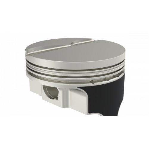 ICON Piston, 3.898 in. Bore, 1.5mm, 1.5mm, 3.0mm in. Ring Grooves, For GM LS1, LS6 5.7L with 3.622 in. stroke., .010 Oversized, w/ Rings, Each