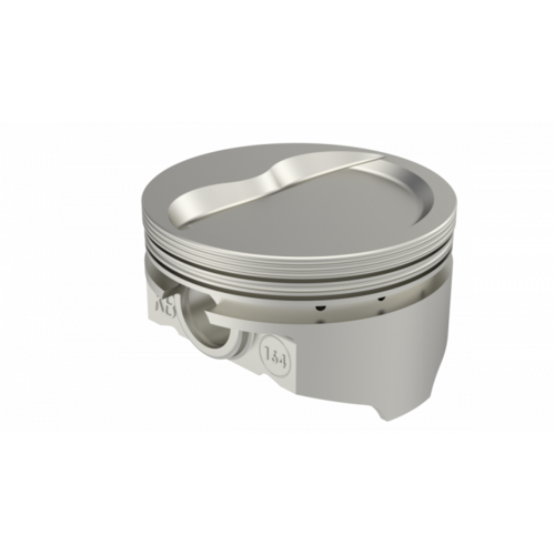 KB Piston, 4 in. Bore, For Chevrolet 383 Rod 6.000 D-Cup +19cc 2V, .020 Oversized, w/ Rings, Each