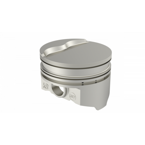 KB Piston, 4.313 in. Bore, For Buick 455 Rod 6.600 Step Dish 30cc 2V, .030 Oversized, w/ Rings, Each