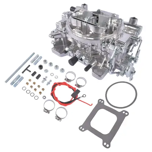 VPW Carburettor, Repro Edelbrock Style AVS2 Series 650CFM , Manual Choke Satin Finish, Kit