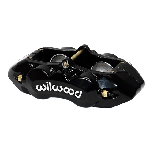 Wilwood Caliper, D8-4 FRONT, Lug, 1.25 in. Rotor Width, 11.75 in. Rotor Dia., 1.88/1.88 in. Bore, Universal, Alum, Black, Each