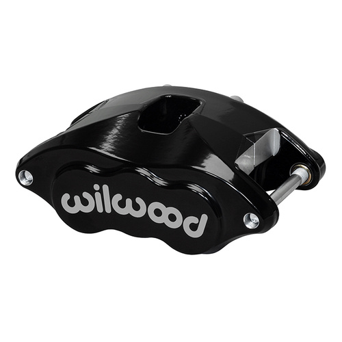 Wilwood Caliper, GMD52, Floating, 1.28 in. Rotor Width, 12.19 in. Rotor Dia., 2.00/2.00 in. Bore, Universal, Alum, Black, Each