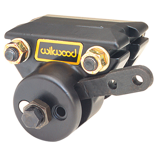 Wilwood Caliper, SPOT MECHMB-1W/PADS , Floating, 0.25 in. Rotor Width, 13.00 in. Rotor Dia., Universal, Alum, Black, Each