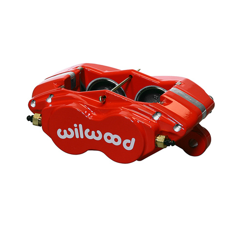 Wilwood Caliper, FDL-M, Lug, 0.81 in. Rotor Width, 12.19 in. Rotor Dia., 1.75/1.75 in. Bore, Universal, Alum, Red, Each