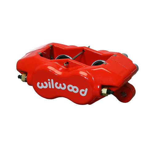 Wilwood Caliper, FDLI, Lug, 0.81 in. Rotor Width, 13.06 in. Rotor Dia., 1.62/1.62 in. Bore, Universal, Alum, Red, Each