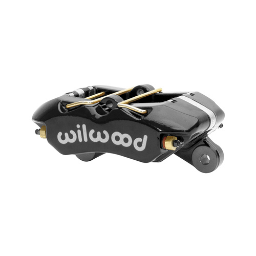 Wilwood Caliper, FDPLP-DS, Lug, 0.81 in. Rotor Width, 13.06 in. Rotor Dia., 1.12/1.12 in. Bore, Universal, Alum, Black, Each