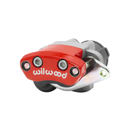 Wilwood Caliper, EPB1, Lug, 0.81 in. Rotor Width, 14.00 in. Rotor Dia., 1.25 in. Bore, RH, Alum, Red, Each