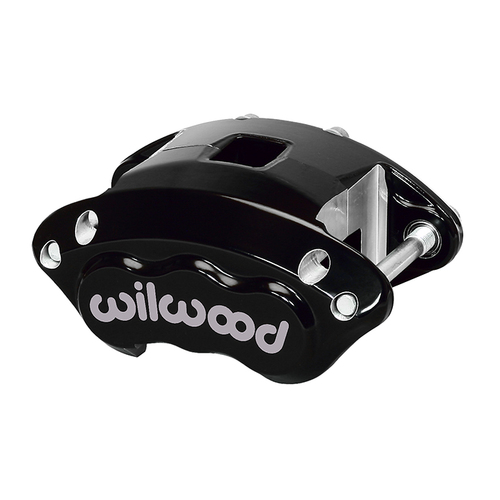 Wilwood Caliper, GMD154-DS, Floating, 1.04 in. Rotor Width, 12.19 in. Rotor Dia., 2.50 in. Bore, Universal, Alum, Black, Each