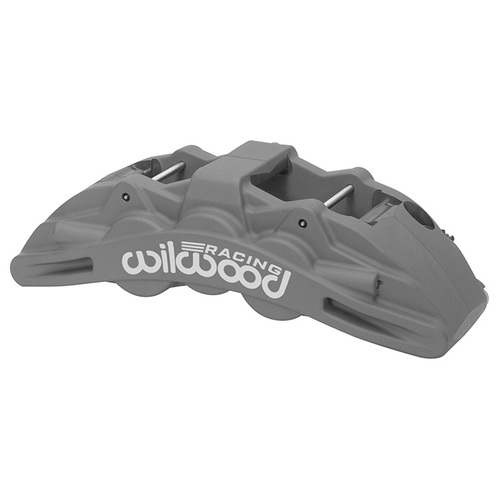 Wilwood Caliper, SX6R ST, Radial, 1.25 in. Rotor Width, 15.00 in. Rotor Dia., 1.75/1.38/1.38 in. Bore, RH, Alum, Ano, Each