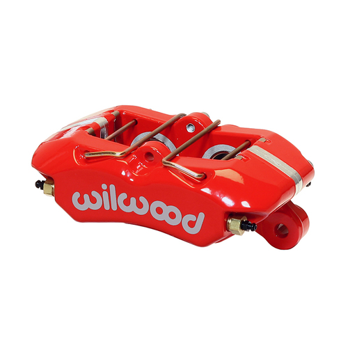 Wilwood Caliper, FDP-LP, Lug, 0.81 in. Rotor Width, 13.06 in. Rotor Dia., 1.38/1.38 in. Bore, Universal, Alum, Red, Each