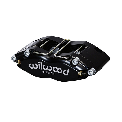 Wilwood Caliper, DPR, Radial, 0.81 in. Rotor Width, 12.19 in. Rotor Dia., 1.25/1.25 in. Bore, Universal, Alum, Black, Each