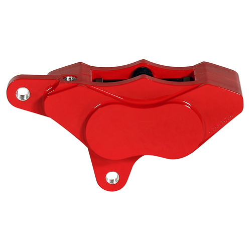 Wilwood Caliper, GP310, Lug, 0.25 in. Rotor Width, 11.50 in. Rotor Dia., 1.25/1.25 in. Bore, RH, Alum, Red, Each