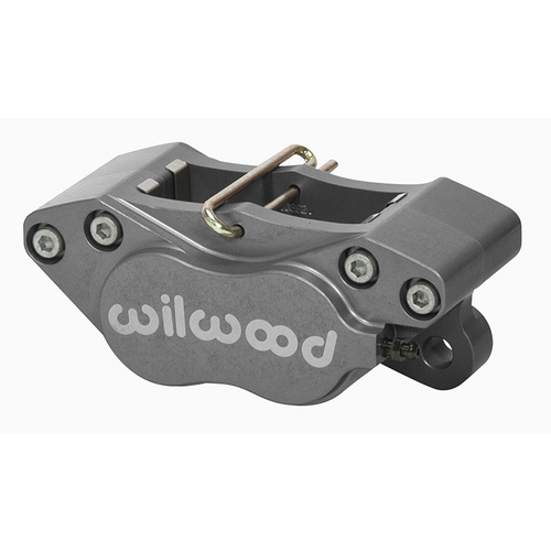 Wilwood Caliper, GP320, Lug, 0.24 in. Rotor Width, 11.50 in. Rotor Dia., 1.25/1.25 in. Bore, RH, Alum, Ano, Each