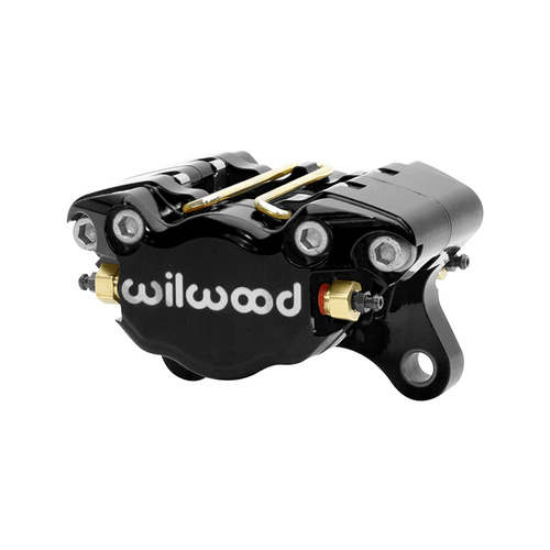 Wilwood Caliper, DPS, Lug, 0.38 in. Rotor Width, 13.00 in. Rotor Dia., 1.75 in. Bore, Universal, Alum, Black, Each