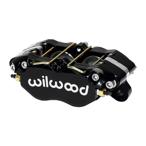 Wilwood Caliper, DP, Lug, 1.00 in. Rotor Width, 13.06 in. Rotor Dia, 1.75/1.75 in. Bore, Universal, Alum, Black, Each