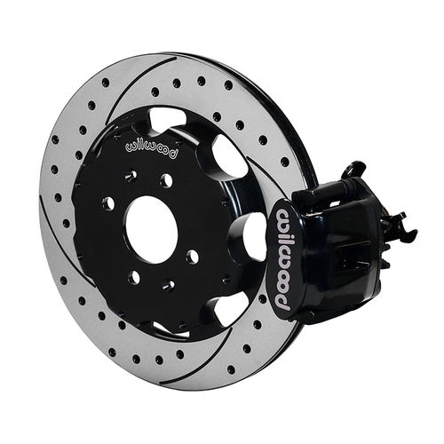 Wilwood Brake Kit, Rear, CPB Caliper, Radial, 12.19 Rotor, SRP, Black, OEM, Kit