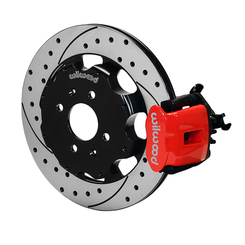 Wilwood Brake Kit, Rear, CPB Caliper, Radial, 12.19 Rotor, SRP, Red, OEM, Kit