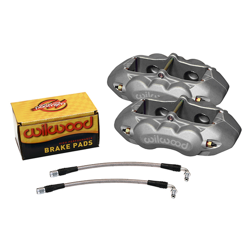 Wilwood Brake Kit, Rear, D8-4 Replacement Caliper, Lug, Ano, OEM, Kit