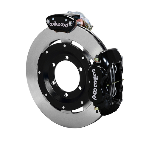 Wilwood Brake Kit, Rear, FDLI-MC4 Parking, Lug, 11.75 Rotor, Plain Face, Black, OEM, Kit