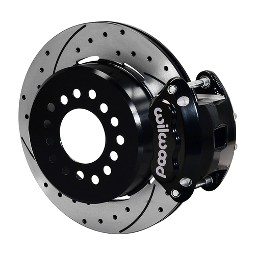 Wilwood Brake Kit, Rear, D154 Parking, Floating, 12.19 Rotor, SRP, Black, Big For Ford New Style, Kit