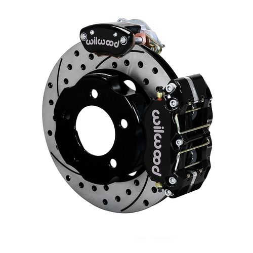 Wilwood Brake Kit, Rear, NDPR-MC4 Parking, Radial, 11.00 Rotor, SRP, Black, OEM, w/Lines, Kit