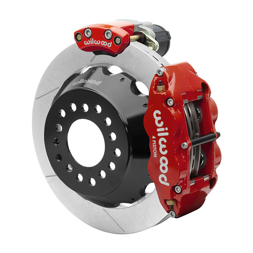 Wilwood KIT,REAR,EPB,FNSL,12 BOLT,2.75 OFFSET 12.88 ROTOR,RED