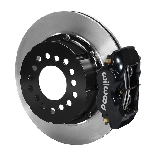 Wilwood Brake Kit, Rear, FDLI Pro Series, Lug, 12.19 Rotor, Plain Face, Black, Kit