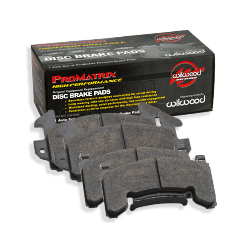 Wilwood Brake Pad, D537, ProMatrix, Bedded, .58 in. Thick, 800 to 900 F., Medium Friction, Set