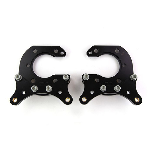 Wilwood Bracket, Rear Pro Street, Aluminum, 5.25 Mount Center, 3/8-24 Thread, 12.19 in. Rotor, LH & RH, Pair