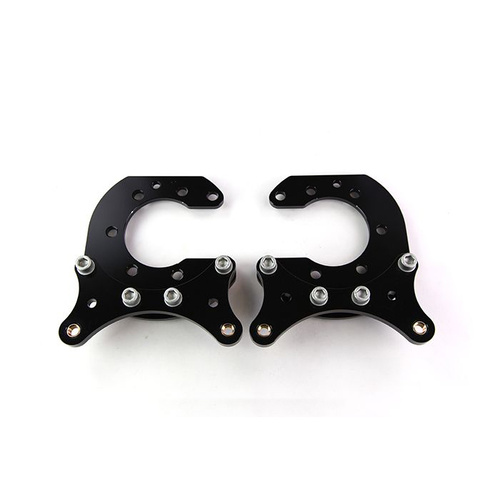 Wilwood Bracket, Rear Pro Street, Aluminum, 5.25 Mount Center, 3/8-24 Thread, 12.19 in. Rotor, LH & RH, Pair