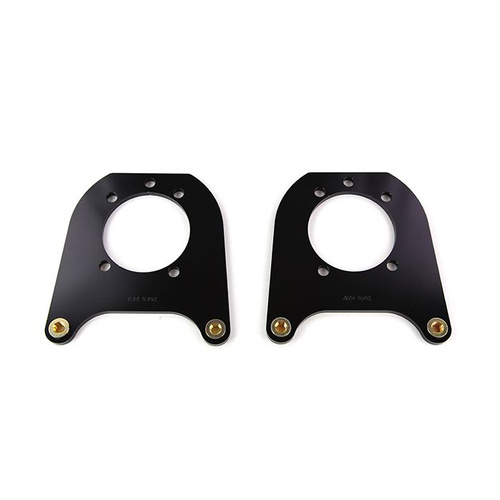 Wilwood Bracket, Rear, Drag, Aluminum, 5.25 Mount Center, 3/8-24 Thread, 11.44 in. Rotor, LH & RH, Pair