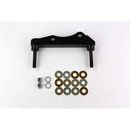 Wilwood Bracket, Rear, Aluminum, 7.09 Mount Center, 7/16-20 Thread, 14.25 in. Rotor, LH or RH, Each