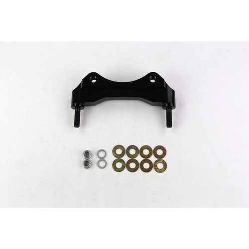 Wilwood Bracket, Rear, Aluminum, 5.98 Mount Center, 3/8-24 Thread, 12.19 in. Rotor, LH or RH, Each