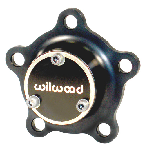 Wilwood Drive Flange, Hub, 5 Bolt, Black, Less Bolts