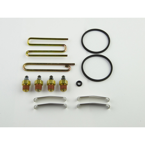 Wilwood Rebuild Kit, DLs, W/Plates, SEALS Retainers, BLEED SCREW, Each