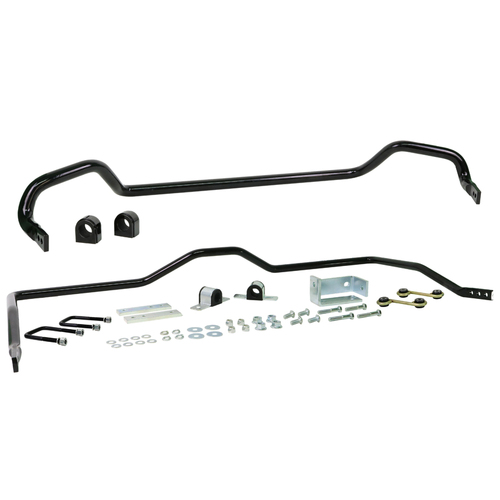 Whiteline Sway Bar, Front and Rear, Solid, Steel, 35mm Front and 22mm Rear, Mazda, Ford, Contains BFF97Z, BFR97Z 