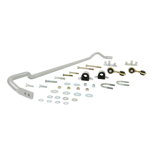 Whiteline Sway Bar, Rear, Solid, Steel, 22mm, Honda, Adj., Kit