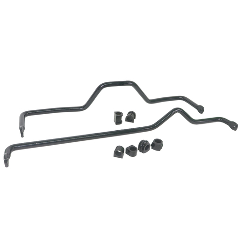 Whiteline Sway Bar, Front and Rear, Solid, Steel, 24mm x 24mm, Patrol, For Nissan, Kit