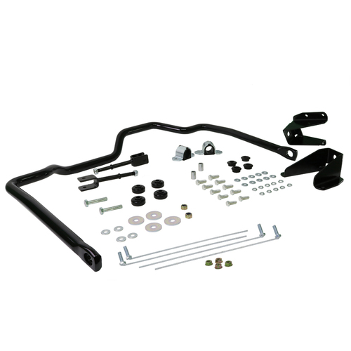 Whiteline Sway Bar, Rear, Solid, Steel, 30mm, Land Cruiser, Toyota, Kit