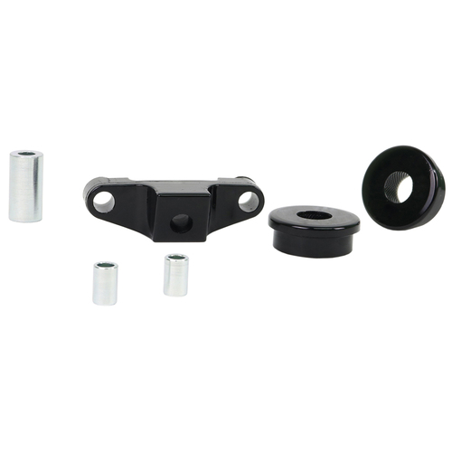 Whiteline Shifter Bushing, Manual Transmission, Polyurethane, Black, Subaru, 6-Speed, Kit